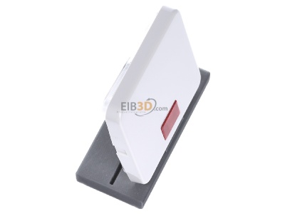 Ansicht oben links Berker 155309 Wippe pws/gl mit 5 beilieg.Linsen 