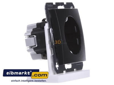 View on the left Berker 47231606 Socket outlet protective contact
