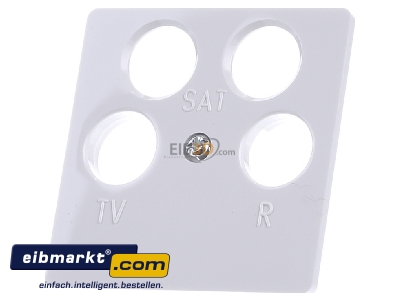 Front view Berker 148409 Central cover plate for intermediate
