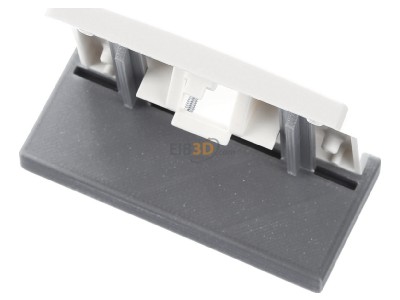Top rear view Berker 14070002 Central cover plate UAE/IAE (ISDN) 
