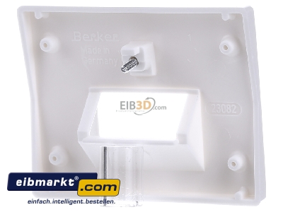 Back view Berker 14090069 Central cover plate UAE/IAE (ISDN)
