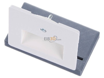 Ansicht oben vorne Berker 146909 Zentralplatte pws f.ISDN-Anschlussdose 