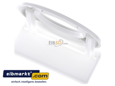 Top rear view Berker 138109 Frame 1-gang white
