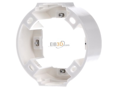 Back view Berker 100109 Surface mounted housing 1-gang white 
