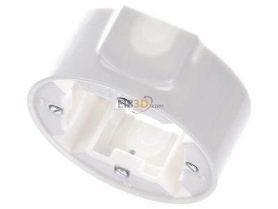 View up front Berker 100109 Surface mounted housing 1-gang white 
