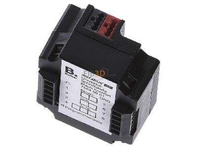 Ansicht oben vorne Berker 75648001 EIB, KNX Universal-Taster-Schnittstelle 8 Eingnge oder 8 Ausgnge, 
