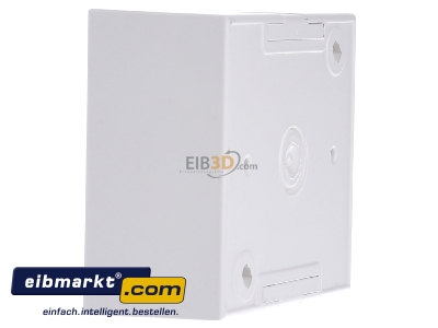 View on the right Berker 10411909 Surface mounted housing 1-gang white 
