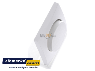 View top left Berker 11371909 Cover plate for dimmer white
