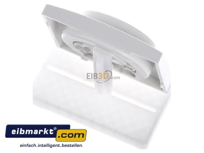 Top rear view Berker 11371909 Cover plate for dimmer white
