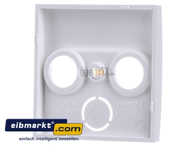 Back view Berker 12031909 Central cover plate
