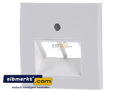 Frontansicht Berker 14091909 Zentralstck pws UAE/E-DAT/ISDN-Dose 