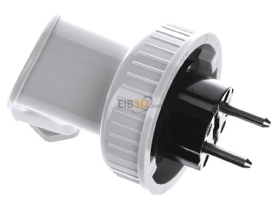 View top left Gira 002031 Plug White 2031
