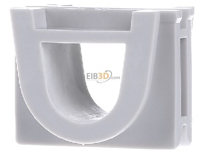 Back view Gira 001330 Cable entry coupling piece grey 
