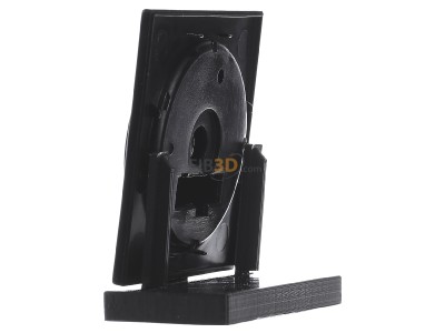 View on the right Gira 065047 Cover plate for dimmer black 
