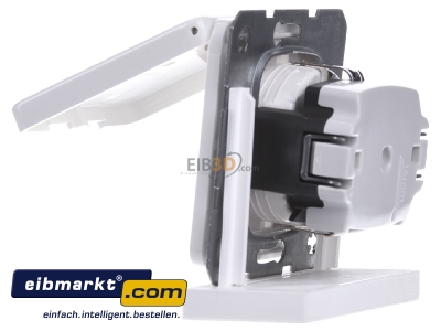 View on the right Berker 471509 Socket outlet protective contact white

