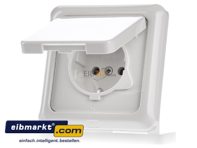 Front view Berker 4718 Socket outlet (receptacle)
