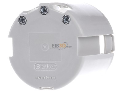 Back view Berker 91887 Hollow wall mounted box D=49mm 
