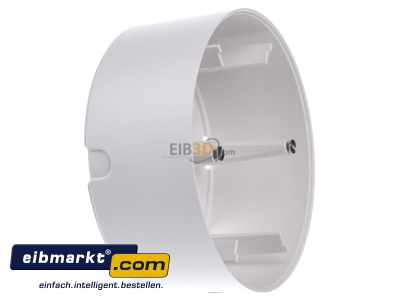 View on the left Gira 008602 Surface mounted housing 1-gang white
