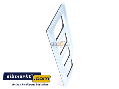 Ansicht oben links Gira 021418 Abdeckrahmen 4f.glas Esprit 