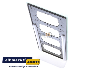 Ansicht oben hinten Gira 021418 Abdeckrahmen 4f.glas Esprit 