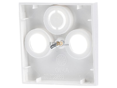 Back view Gira 086903 Central cover plate 
