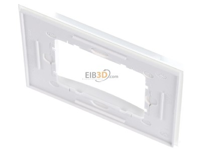 Top rear view Berker 10116909 Frame 1-gang white 
