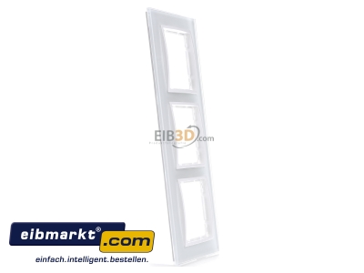 View on the left Berker 10136909 Frame 3-gang white - 
