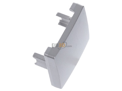 View top left Berker 75940483 EIB, KNX cover plate for switch aluminium, 
