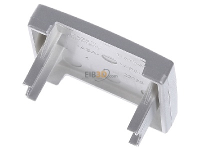 Top rear view Berker 75940483 EIB, KNX cover plate for switch aluminium, 
