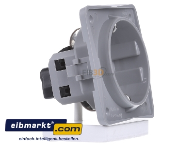 View on the left Berker 947782506 Socket outlet protective contact grey - 
