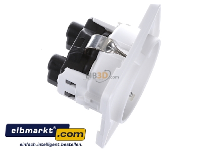 View top left Berker 947782502 Socket outlet protective contact white
