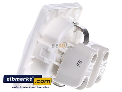 View on the right Berker 941852502 Socket outlet protective contact white - 
