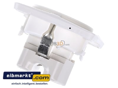 Top rear view Berker 941852502 Socket outlet protective contact white - 
