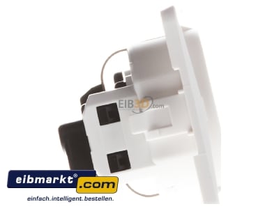 View on the left Socket outlet protective contact white 947792502 Berker 947792502
