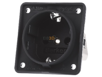 Front view Berker 941952505 Socket outlet (receptacle) 
