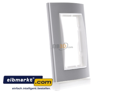 View on the left Berker 10113904 Frame 1-gang aluminium
