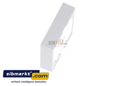 View top right Berker 911522559 Surface mounted housing 1-gang white 
