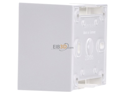 View on the right Berker 911512509 Surface mounted housing 1-gang white 
