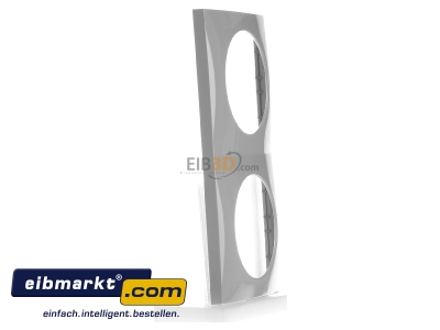 View on the left Berker 918262507 Frame 2-gang grey - 
