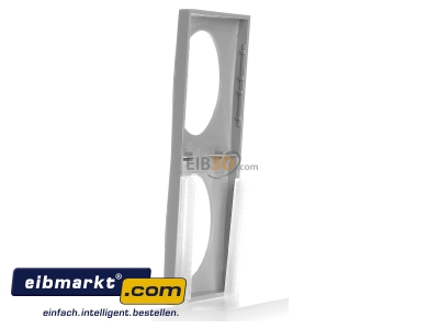 View on the right Berker 918262507 Frame 2-gang grey - 
