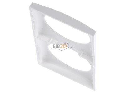 Top rear view Berker 918262519 Frame 2-gang white 
