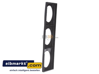 View on the right Berker 918192515 Frame 3-gang anthracite
