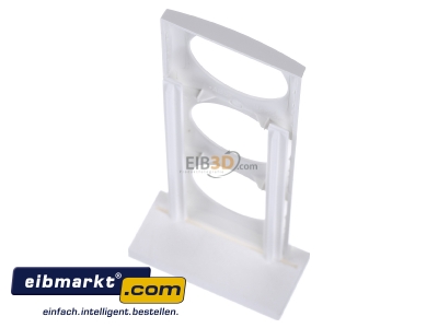 Top rear view Berker 918192519 Frame 3-gang white
