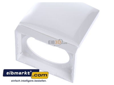 Top rear view Berker 918282509 Frame 1-gang white
