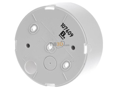 Back view Berker 107609 Surface mounted housing 
