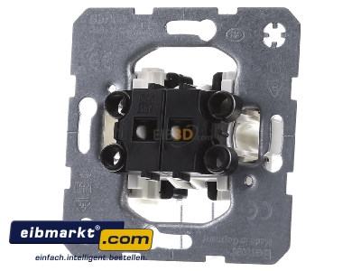 Front view Berker 303550 Series switch flush mounted
