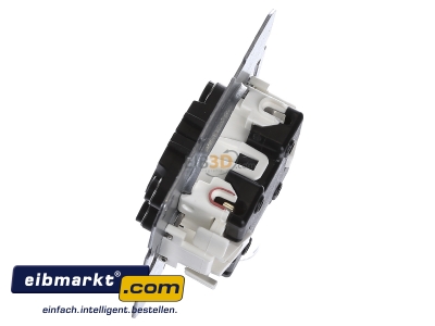 View top right Berker 303550 Series switch flush mounted
