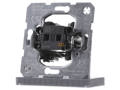 Front view Berker 503150 Push button 1 make contact (NO) 
