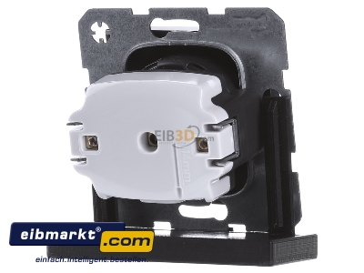 Ansicht hinten Berker 6765761606 Steckdose anth m.Erdungsstift 
