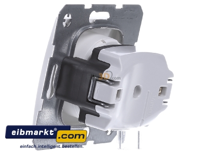 View on the right Berker 6765761909 Socket outlet earthing pin white
